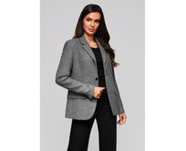 Dámská bunda LW-BLZB-0101 v2 – šedá Šedá, S