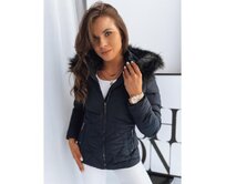 Dámská zimní bunda PUFFER tmavě modrá Námořnická modrá, XL