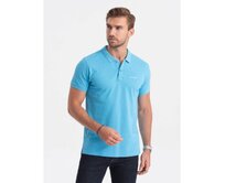 Pánská polokošile Pique V3 S1746 modrá Modrá, S