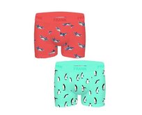 Pánské boxerky John Frank JF2BFUN03 Vícebarevný, XXL