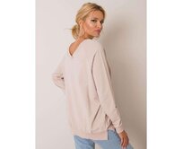 Dámská mikina Leila RUE PARIS béžová Béžová, S/M