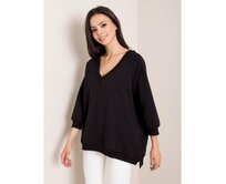 Dámská mikina Sally RUE PARIS černá Černá, S/M