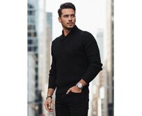 Pánský svetr černý Černá, M