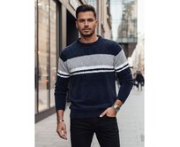 Pánský svetr tmavě modrý Námořnická modrá, M