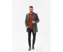 Pánský kabát KAYTON černý Černá, XL