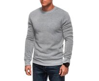 Pánská mikina EM-SSNZ-22FW-019 V7 - tmavě šedý melír Šedá, XL