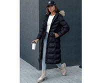 Dámský zimní kabát LUXWARM černý Černá, L