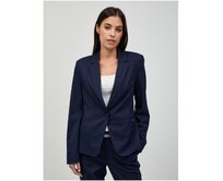 Tmavě modré sako Modrá, 32