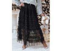 Dámská tylová sukně PASTELLA černá Černá, S