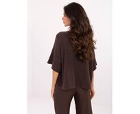 Fango klasický dámský svetr Hnědá, Univerzální