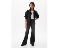 Dětské džíny Flare high rise Černá, 5