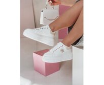 Dámské tenisky na platformě KITNOT béžové Béžová, 37