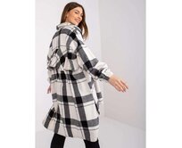 Dámská košile kostkovaná vlněná AMERIE černobílá Vícebarevný, Univerzální