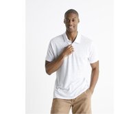 Lněné polo tričko Bepolin Bílá, S