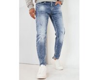 Pánské džínové kalhoty DENIM modré Modrá, s37
