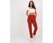 Dámské tepláky AURORA tmavě oranžové Vícebarevný, 36