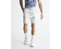 Batikované kraťasy Botache Modrá, XXL