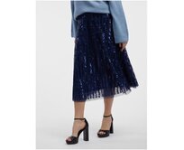 Modrá dámská sukně Modrá, 34