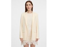 Krémové dámské sako Krémová, 40