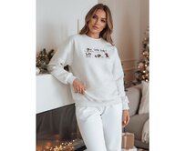 Dámská mikina oversize s jezevčíky JAMNIKOVE šedá Břidlicová, Univerzální