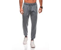 Pánské tepláky P1506 - šedé Šedá, XXL