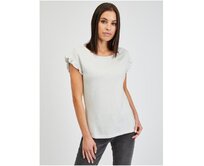 Bílé dámské tričko Bílá, M