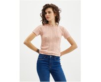 Světle růžová dámská halenka Růžová, M