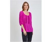 Tmavě růžová halenka Růžová, 34