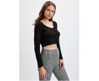 Černý dámský kardigan Černá, M