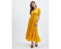 Žluté dámské šaty Žlutá, 34