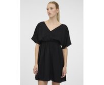 Černé dámské krátké šaty Černá, 34