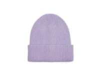 Světle fialová dámská žebrovaná čepice Fialová, Univerzální