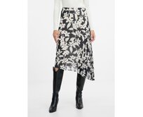 Černá dámská midi sukně Černá, 34