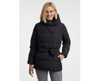 Černá dámská zimní prošívaná bunda Černá, 42