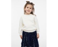 Krémová holčičí mikina Krémová, 3