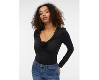 Černé dámské body Černá, S