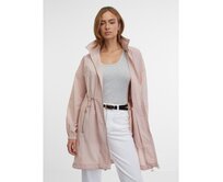 Světle růžová dámská parka Růžová, 34