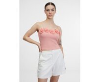 Růžové dámské tílko Růžová, L