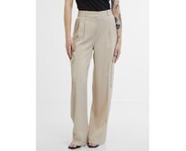 Béžové dámské kalhoty Béžová, 34