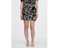 Černé dámské vzorované kraťasy Černá, 34