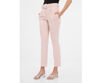 Světle růžové dámské kalhoty Růžová, 36