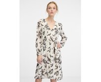 Šedé dámské šaty ke kolenům Šedá, 34