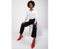 Dámské kalhoty GRACE černé Černá, XS