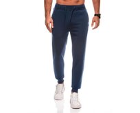 Pánské tepláky s kapsami na zip EM-PASK-0102 - grafitová V8 Námořnická modrá, XXL