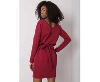 Dámské šaty Kloe RUE PARIS bordó Kaštanová, M