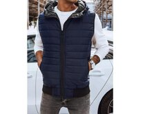 Pánská vesta DONTE modrá Námořnická modrá, XL