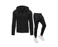 Pánská tepláková souprava V03 černá Černá, XL