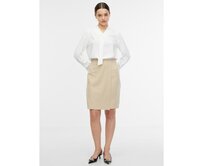 Béžová dámská pouzdrová sukně Béžová, 44