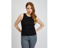 Černé dámské tílko Černá, S