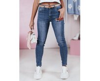 Dámské úzké džíny JEANELA Modrá, M